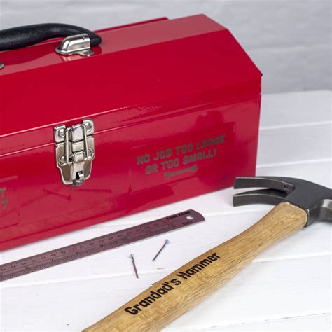 personalised metal tool box uk|custom tool box.